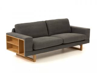 Zestaw mebli do salonu Libreria&Avon, onemarket.pl onemarket.pl Soggiorno in stile scandinavo Legno Effetto legno