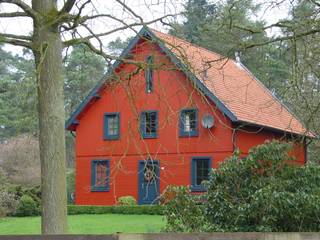 Woning te Hoenderloo, ScanaBouw BV ScanaBouw BV Country style houses