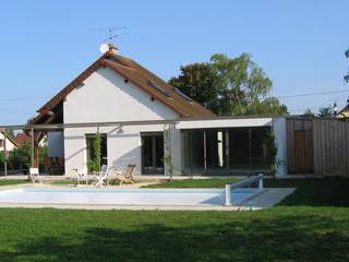 Extension de maison, Thierry Marco Architecture Thierry Marco Architecture Modern houses