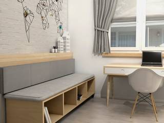 Dom w skandynawskim klimacie , Artenova Design Artenova Design Nursery/kid’s room