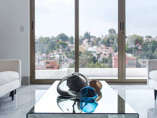 Stonez, Studio Orfeo Quagliata Studio Orfeo Quagliata Modern living room Glass