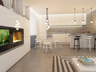 Interior Renders, Davide Bicci 3d Graphic Davide Bicci 3d Graphic Modern Kitchen