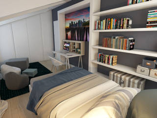 Interior Renders, Davide Bicci 3d Graphic Davide Bicci 3d Graphic Modern Kid's Room