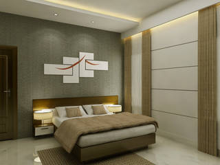 Bedroom Interior, SquareDrive Living Spaces SquareDrive Living Spaces ห้องนอน