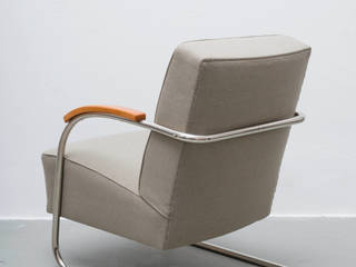 2 Sessel der Firma Mücke-Melder aus den 1930er Jahren nach der Restaurierung, Tschechisches Wohndesign Tschechisches Wohndesign