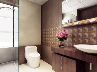 Singh Residence, Space Interface Space Interface Phòng tắm phong cách hiện đại