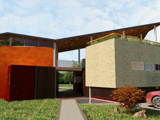 CASA CONTRERAS Lápiz De Sueños Balcones y terrazas de estilo ecléctico