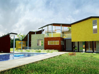 CASA CONTRERAS Lápiz De Sueños Jardines de estilo ecléctico