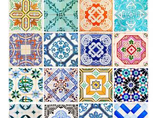 Traditional Spanish Tile Decals, MOONWALLSTICKERS.COM MOONWALLSTICKERS.COM