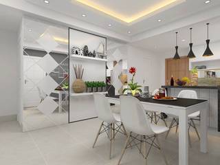 Italian Living Room Designs, Creazione Interiors Creazione Interiors Modern Yemek Odası