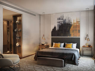 The Cricketers, KSR Architects & Interior Designers KSR Architects & Interior Designers Modern style bedroom