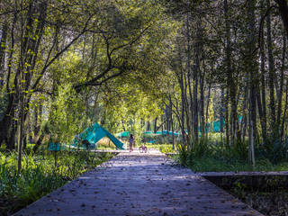 Parque Ribeiro do Matadouro, Oh!land studio, lda Oh!land studio, lda Minimalist style garden