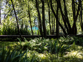 Parque Ribeiro do Matadouro, Oh!land studio, lda Oh!land studio, lda Minimalist style garden