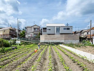 長尾元町の家, 藤森大作建築設計事務所 藤森大作建築設計事務所 Casas estilo moderno: ideas, arquitectura e imágenes Metal