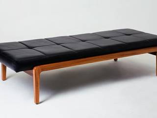 Daybed aus Südafrika, Highlightmyday Highlightmyday Modern living room Leather Grey