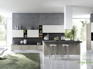 Kitchen, Derya Bilgen Derya Bilgen Moderne keukens