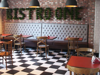 Bistro One, Bricks Design Bricks Design Espaços comerciais