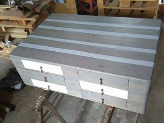 commode bicolor, Palcreassion Palcreassion Dormitorios de estilo moderno Madera Acabado en madera