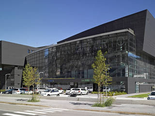 Centro Direzionale Interporto di Trento, mauroFACCHINIarchitects mauroFACCHINIarchitects Spazi commerciali Vetro