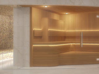 Steam and Sauna Design & Installation., Nordic Saunas and Steam Nordic Saunas and Steam Modern spa