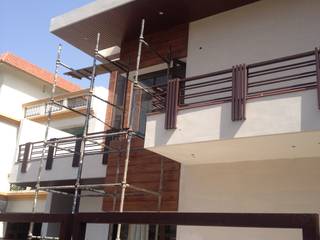 exterior facade, JRD Associates JRD Associates Rumah Modern Kertas