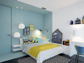 Hamoir, ZR-architects ZR-architects Modern Kid's Room