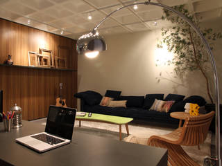 Loft Petrópolis, Mundstock Arquitetura Mundstock Arquitetura Modern living room