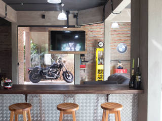 CASA VEREDAS DAS GERAES, Mutabile Arquitetura Mutabile Arquitetura Industrial style living room