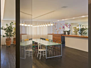 Cobertura Belvedere, Dubal Arquitetura e Design Dubal Arquitetura e Design Salas de jantar modernas