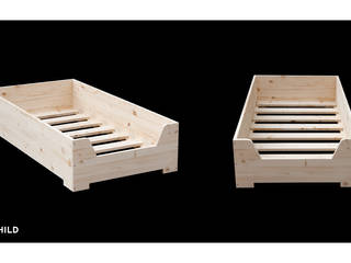 Woomo Child BED, Woomo Woomo Klassieke kinderkamers Massief hout Bont