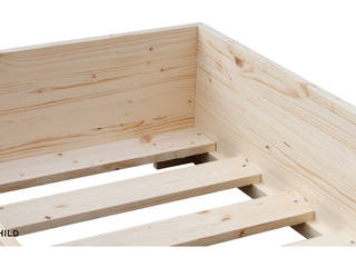 Woomo Child BED, Woomo Woomo Klassieke kinderkamers Massief hout Bont