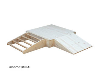 Pikler PACK, Woomo Woomo Minimalistische kinderkamers Massief hout Bont