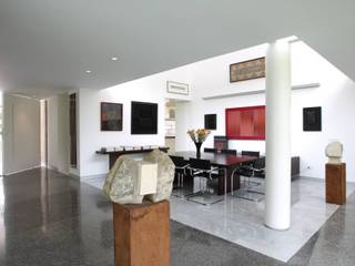 Casa BA, oda - oficina de arquitectura oda - oficina de arquitectura Salas de jantar modernas