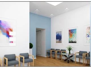 Waiting Room _ Studio Logopedista, AG Interior Design AG Interior Design Oficinas de estilo moderno