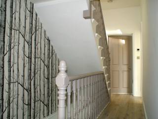 Carysfort, Forrester Architects Forrester Architects Minimalist corridor, hallway & stairs