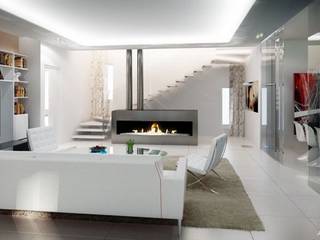 B House, AG Interior Design AG Interior Design Salas de estilo moderno