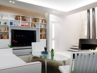 B House, AG Interior Design AG Interior Design Salon moderne