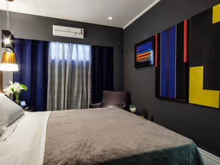 Bedroom A+C, Tiago Rocha Interiores Tiago Rocha Interiores غرفة نوم