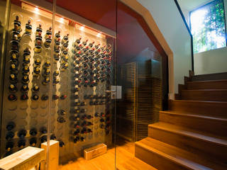 casa de campo, TESTA studio TESTA studio Modern wine cellar