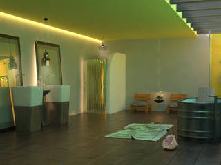 Baño al sol, SIMPLE actitud SIMPLE actitud Eclectic style bathroom Wood Wood effect