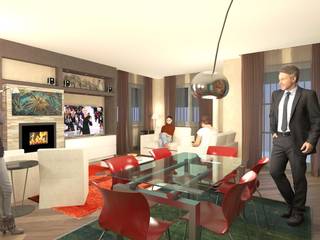 House in Torgiano, Planet G Planet G Moderne Esszimmer