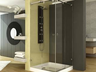 MAMPARAS DE BAÑO, TOLDOS TOLVEN TOLDOS TOLVEN 모던스타일 욕실