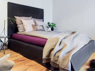 Apartment Berlin, Kosina Interiors Kosina Interiors Nowoczesna sypialnia