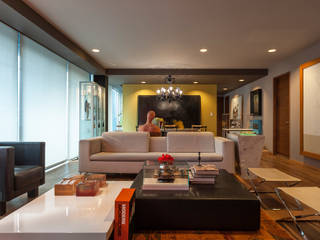Departamento en las Lomas II, MAAD arquitectura y diseño MAAD arquitectura y diseño Eclectic style living room