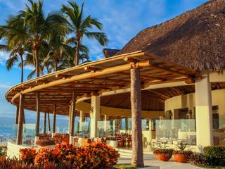 GRAND VELAS RIVIERA NAYARIT / VELAS RESORTS., MC Design MC Design Eclectic style dining room Glass