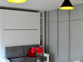 Un havre de paix au cœur du 8ème arrondissement de Paris, K Design Agency K Design Agency Dormitorios de estilo escandinavo