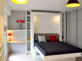 Un havre de paix au cœur du 8ème arrondissement de Paris, K Design Agency K Design Agency Scandinavian style bedroom