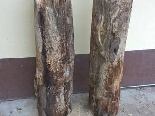 Twin Towers Holzwurm by pm Weitere Zimmer Holz Kunstobjekte