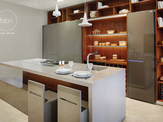 Rational luxury, FABRI FABRI Modern kitchen