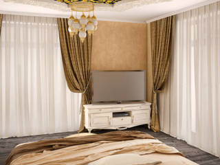 Восточные Сказки, Tatiana Zaitseva Design Studio Tatiana Zaitseva Design Studio Camera da letto in stile classico